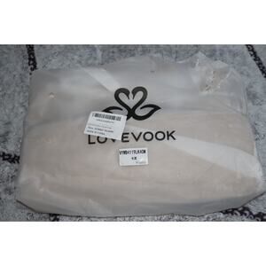 LOVEVOOK Laptop Bag 15.6 Inch Tote Bags Waterproof Leather Business Bag Khaki